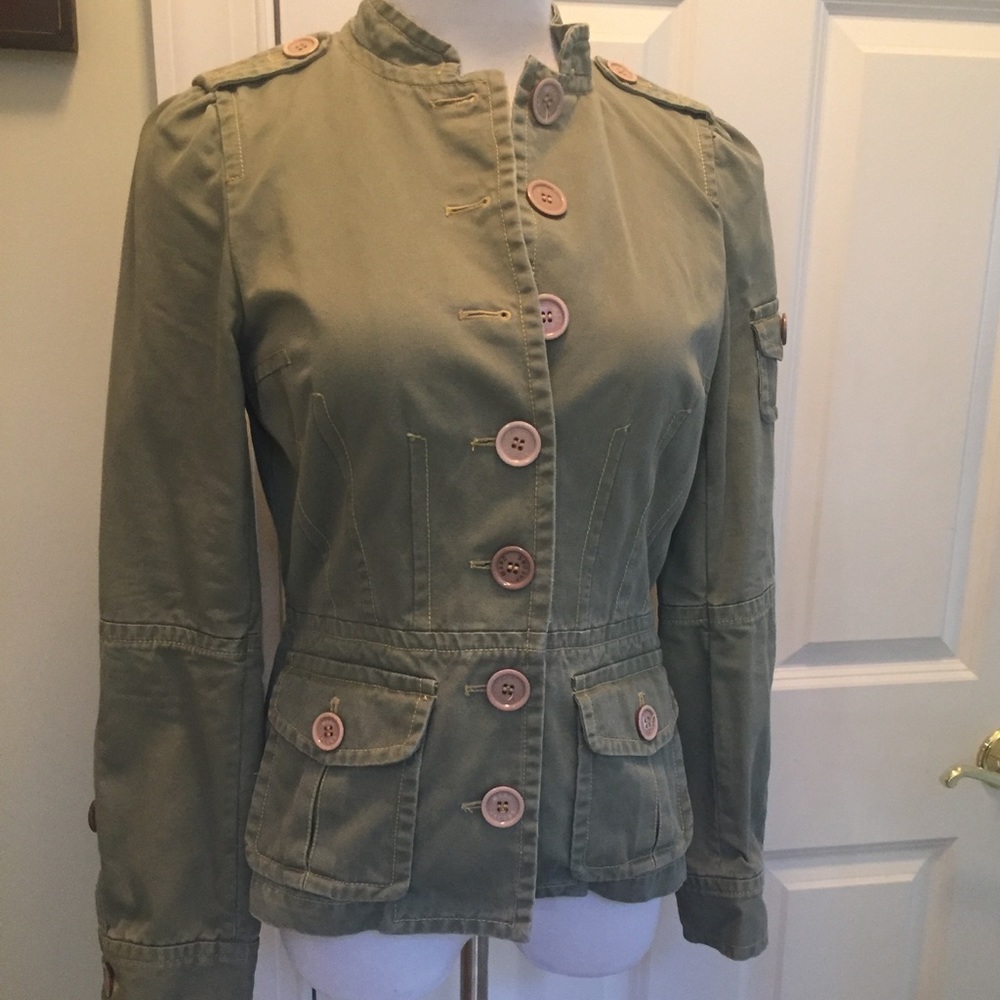 Marc Jacobs green military jacket
